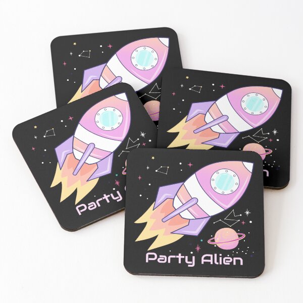 Item preview, Party Alien Comes in Peace designed and sold by Grateful-Fool.