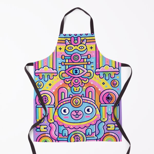 Item preview, Vibrant Psychedelic Crypto Rabbit Dreamscape designed and sold by Romgora.