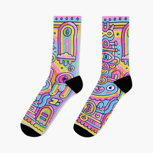 Item preview, Vibrant Psychedelic Crypto Rabbit Dreamscape designed and sold by Romgora.