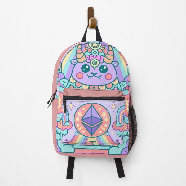 Item preview, Whimsical Crypto Monster Shrine Pastel Fantasy designed and sold by Romgora.