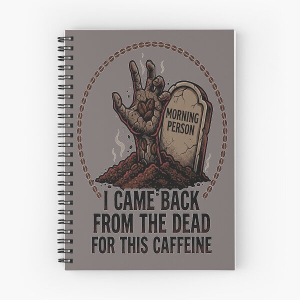 Item preview, I Came Back From The Dead For This Caffeine Funny Zombie Coffee designed and sold by AuraVerse Apparel.