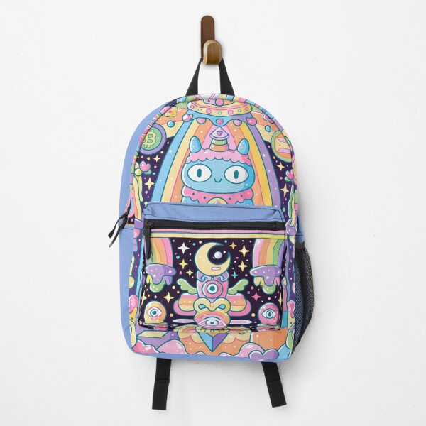 Item preview, Whimsical Crypto Cat Rainbow Dreams designed and sold by Romgora.