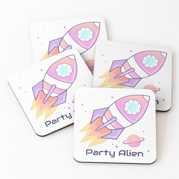 Item preview, Party Alien Comes in Peace designed and sold by Grateful-Fool.