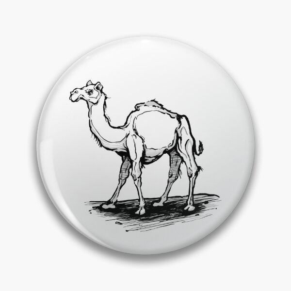 Item preview, Pen Drawing Desert Camel designed and sold by amidst-no-whale.