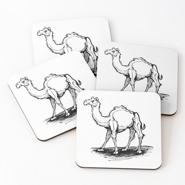 Item preview, Pen Drawing Desert Camel designed and sold by amidst-no-whale.