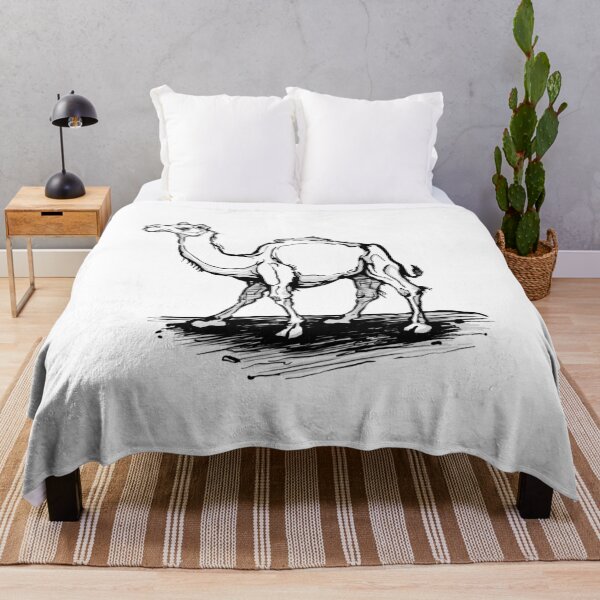 Item preview, Pen Drawing Desert Camel designed and sold by amidst-no-whale.