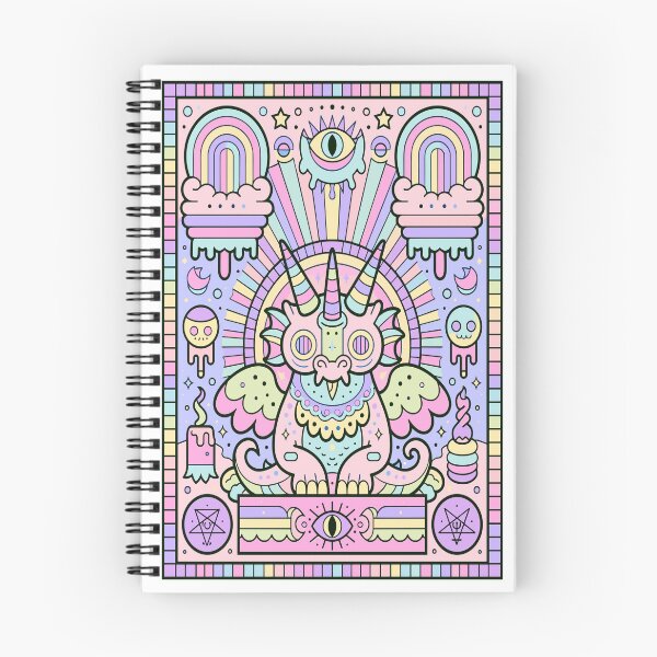 Item preview, Pastel Dreamy Occult Dragon Mystical Fantasy Art designed and sold by Romgora.