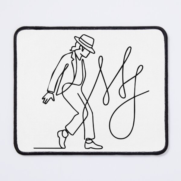 Item preview, Michael Jackson Minimalist Line Art designed and sold by Yemimendez.