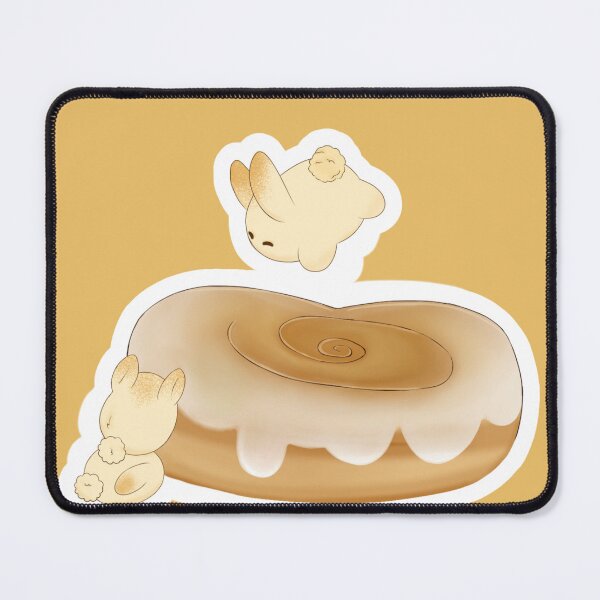 Item preview, Cinnabunnies sticker (Icing edition) by Digital Artist: despairbunni designed and sold by MonaLisasmiles.