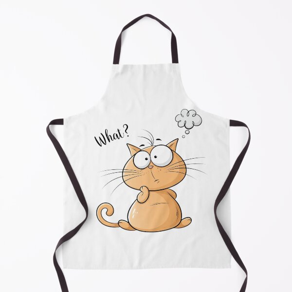 Item preview, cute cartoon cat with a question what designed and sold by TanyaLovus.