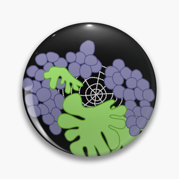 Item preview, Grapes and spider web designed and sold by Comfy Crafts.
