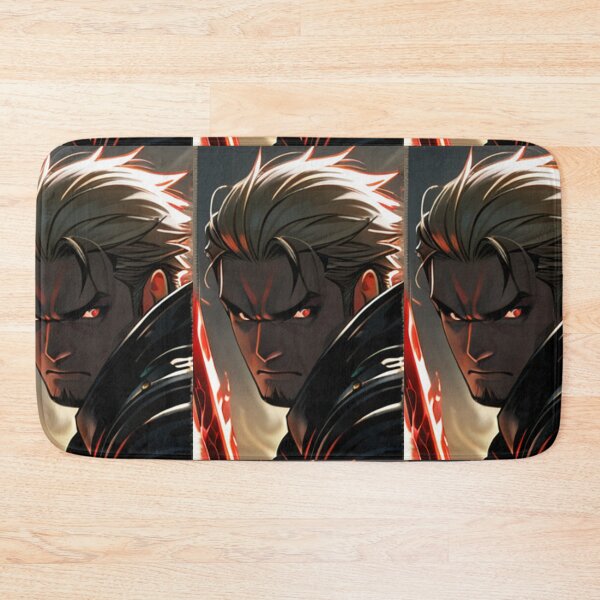 Item preview, Digital Art - Stylized Manga Character, Expressive Warrior Portrait designed and sold by AnimeShin.
