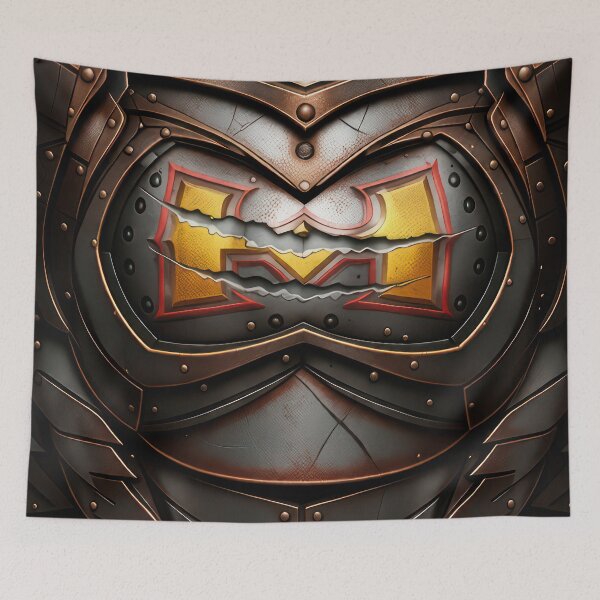 Item preview, Barbarian Warrior Armor - Battle Damage Metal designed and sold by keythxctrs.