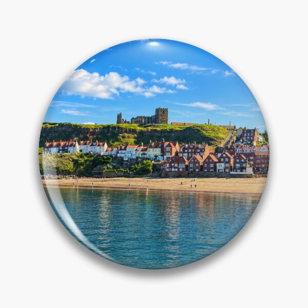 Item preview, Whitby coast, sea and sand designed and sold by Astute-Artio-Photography.