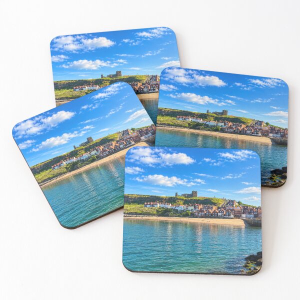 Item preview, Whitby coast, sea and sand designed and sold by Astute-Artio-Photography.