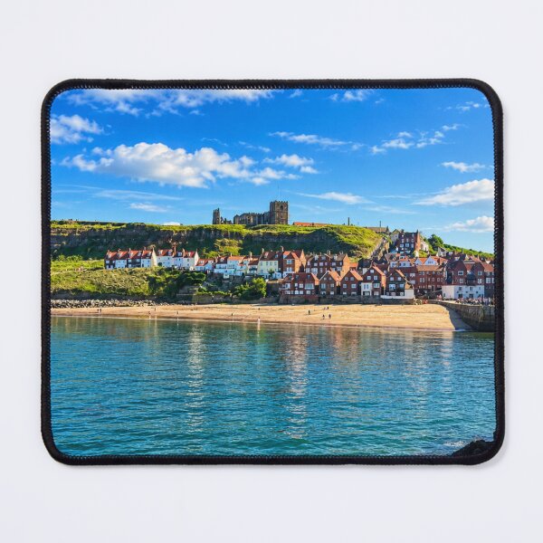 Item preview, Whitby coast, sea and sand designed and sold by Astute-Artio-Photography.