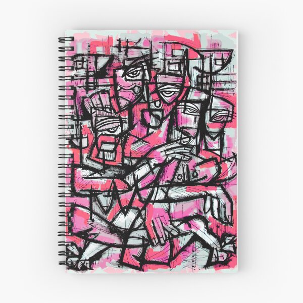 Item preview, FUCHSIA CUBISM: GEOMETRIC ENCOUNTER designed and sold by supernikol.