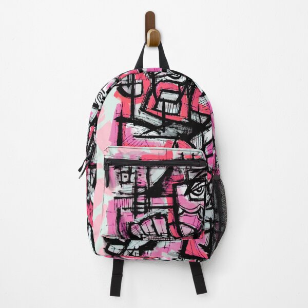 Item preview, FUCHSIA CUBISM: GEOMETRIC ENCOUNTER designed and sold by supernikol.