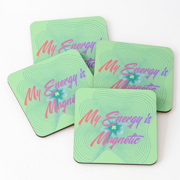 Item preview, My Energy is Magnetic Positive Quote Aesthetic designed and sold by NikBrin Prevail .