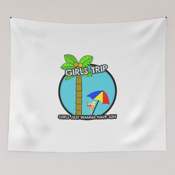 Item preview, Funny Girls Trip Beach Vacation designed and sold by Sartoris Art.