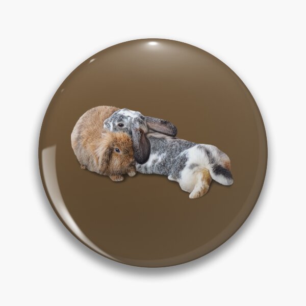 Item preview, Lop-Eared Bunnies Cuddling Up designed and sold by Susan Savad.