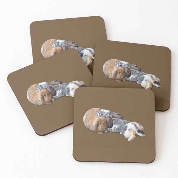 Item preview, Lop-Eared Bunnies Cuddling Up designed and sold by Susan Savad.