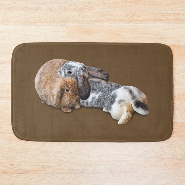 Item preview, Lop-Eared Bunnies Cuddling Up designed and sold by Susan Savad.