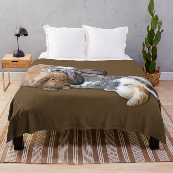 Item preview, Lop-Eared Bunnies Cuddling Up designed and sold by Susan Savad.