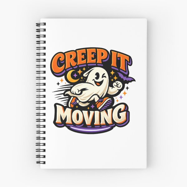 Item preview, Creep It Moving Halloween Ghost Design designed and sold by OrbitLabs.
