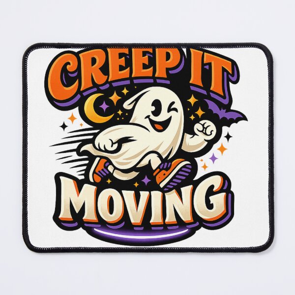 Item preview, Creep It Moving Halloween Ghost Design designed and sold by OrbitLabs.