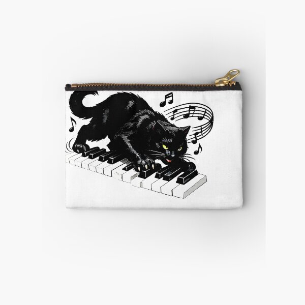 Item preview, Black Cat Playing Piano designed and sold by say_li03.