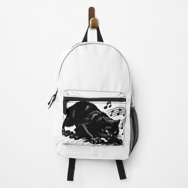 Item preview, Black Cat Playing Piano designed and sold by say_li03.