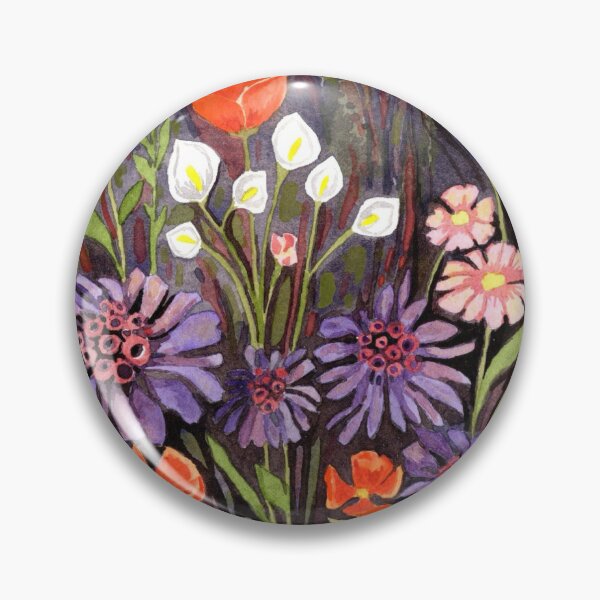 Item preview, Midnight Garden Watercolor designed and sold by studiomannikko.