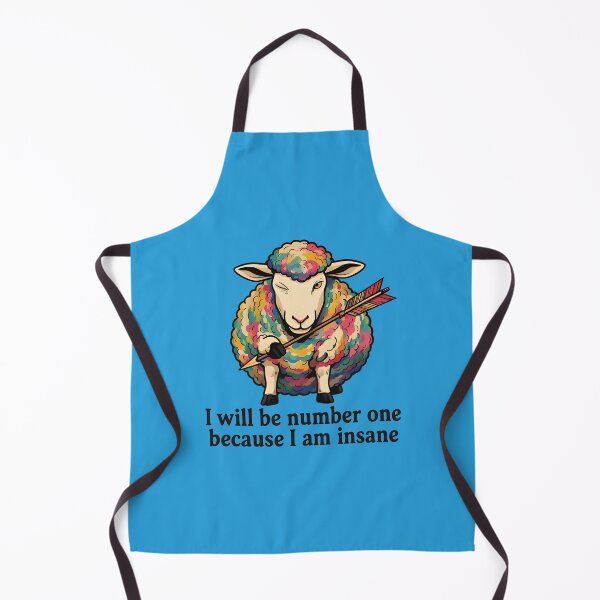 Item preview, I will be number one because I am insane - a colorful sheep designed and sold by ParadoxParadox.