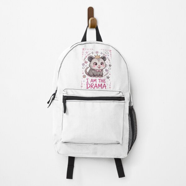 Item preview, I Am The Drama Pink Drama Queen Edition - Cute Kawaii Possum Princess designed and sold by HealingEraInk.