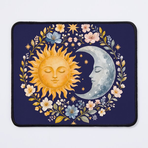 Item preview, Magic moon sun sticker designed and sold by DesignPMG.