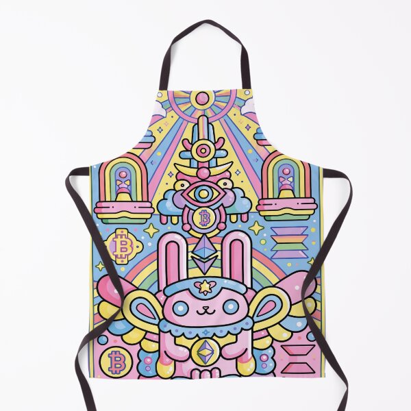 Item preview, Whimsical Pastel Crypto Visionary Bunny designed and sold by Romgora.