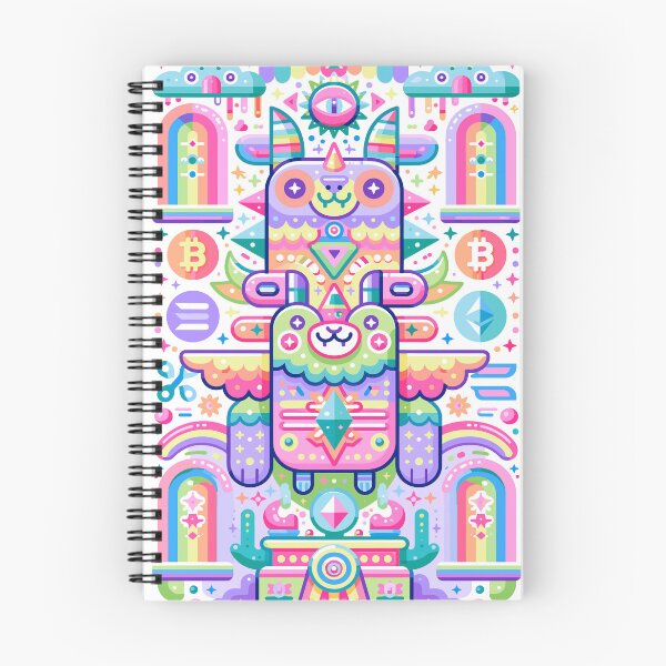 Item preview, Vibrant Psychedelic Crypto Spirit Animal designed and sold by Romgora.