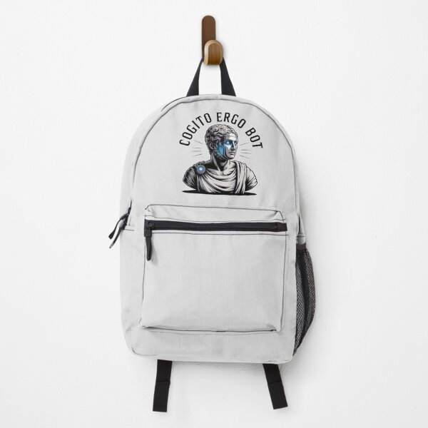 Item preview, Cogito Ergo Bot – Funny AI Robot Philosophy Design designed and sold by Jollys-ArtShop.