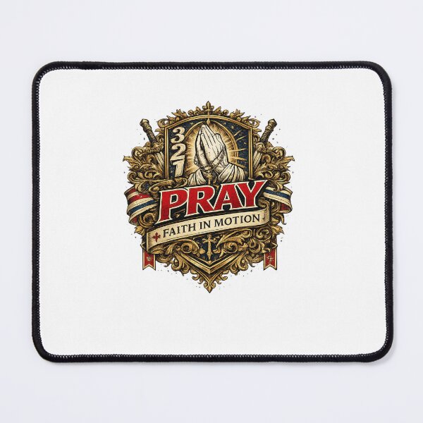 Item preview, 3 2 1 PRAY – Faith In Motion Christian Fitness Shirt designed and sold by 321Pray.