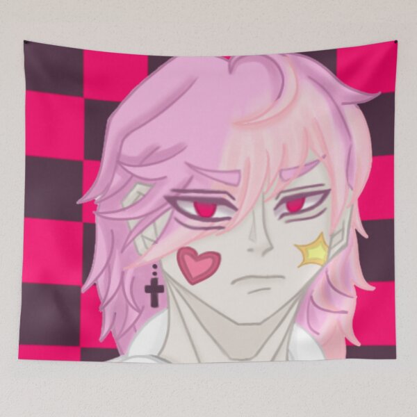 Item preview, Pink haired anime boy designed and sold by YaroshMaria.