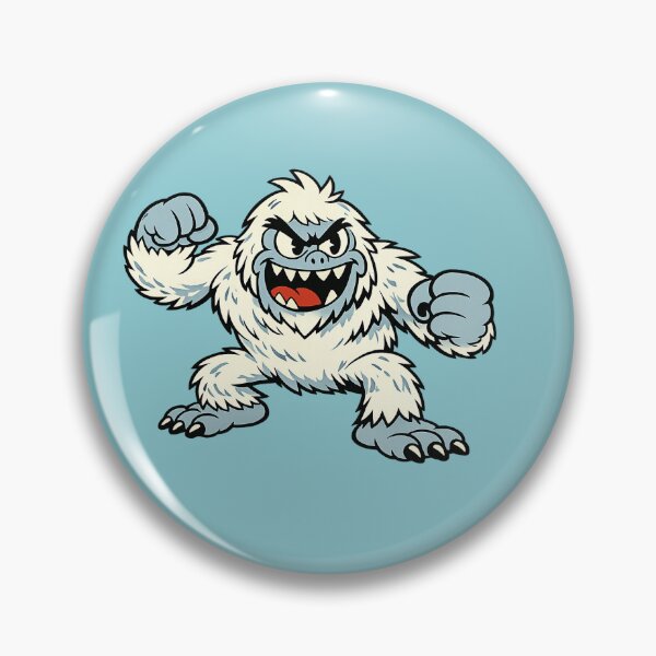 Item preview, Frostbite Fury – Vintage Cartoon Yeti designed and sold by Ghostly-Outlaws.
