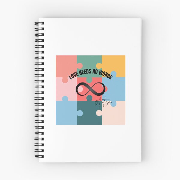 Item preview, Love Needs No Words Autism Puzzle designed and sold by SparksCo2025.