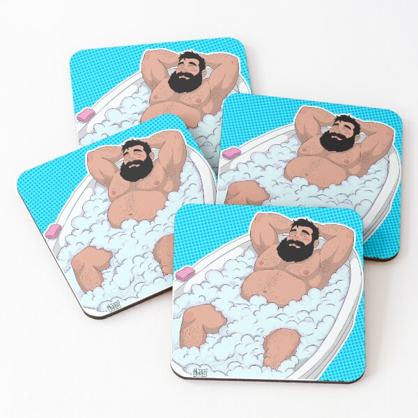 Item preview, Bubble Bath Bear – Cozy Self-Care Day designed and sold by Chub  Nation.