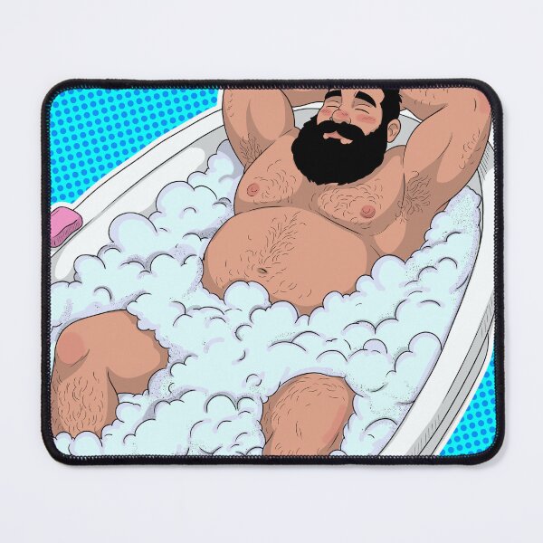 Item preview, Bubble Bath Bear – Cozy Self-Care Day designed and sold by Chub  Nation.