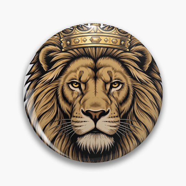 Item preview, Lion King Crown Stoic Mindset Motivation designed and sold by Ameir12.