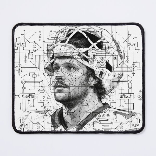 Item preview, Buffalo Football QB #17 Schematic Sketch designed and sold by Turnersports.