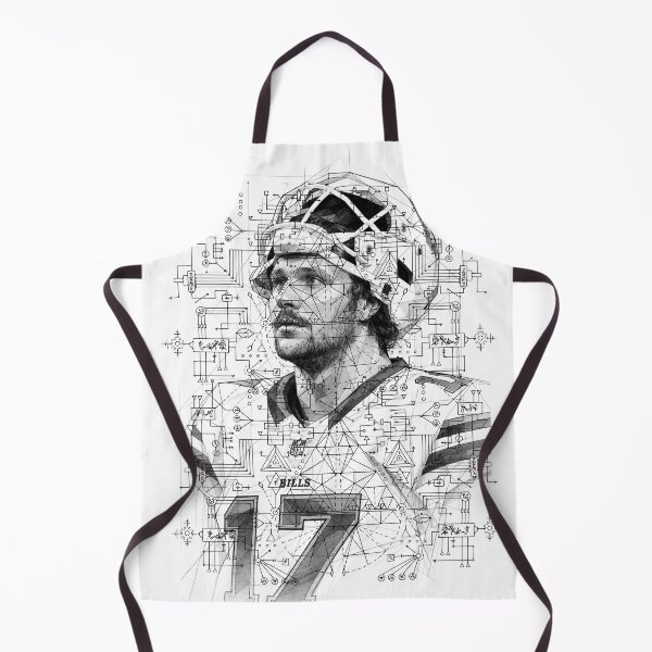 Item preview, Buffalo Football QB #17 Schematic Sketch designed and sold by Turnersports.
