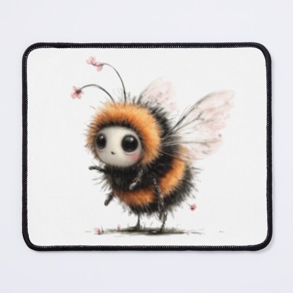Item preview, Cute Bumblebee with Flowers designed and sold by vanndhi.