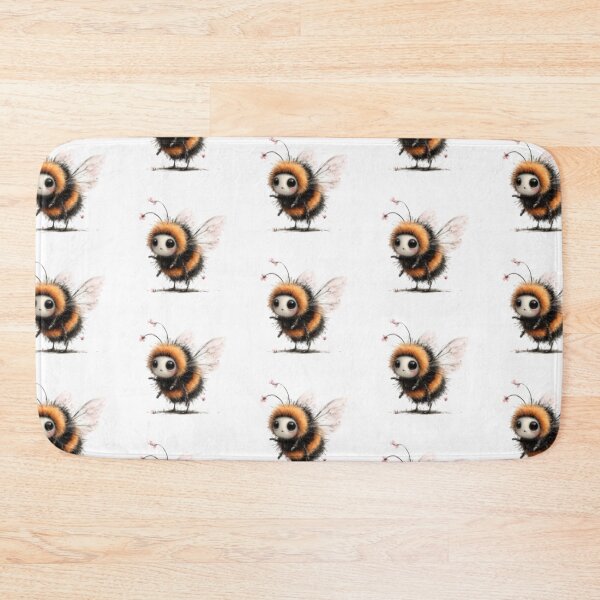 Item preview, Cute Bumblebee with Flowers designed and sold by vanndhi.